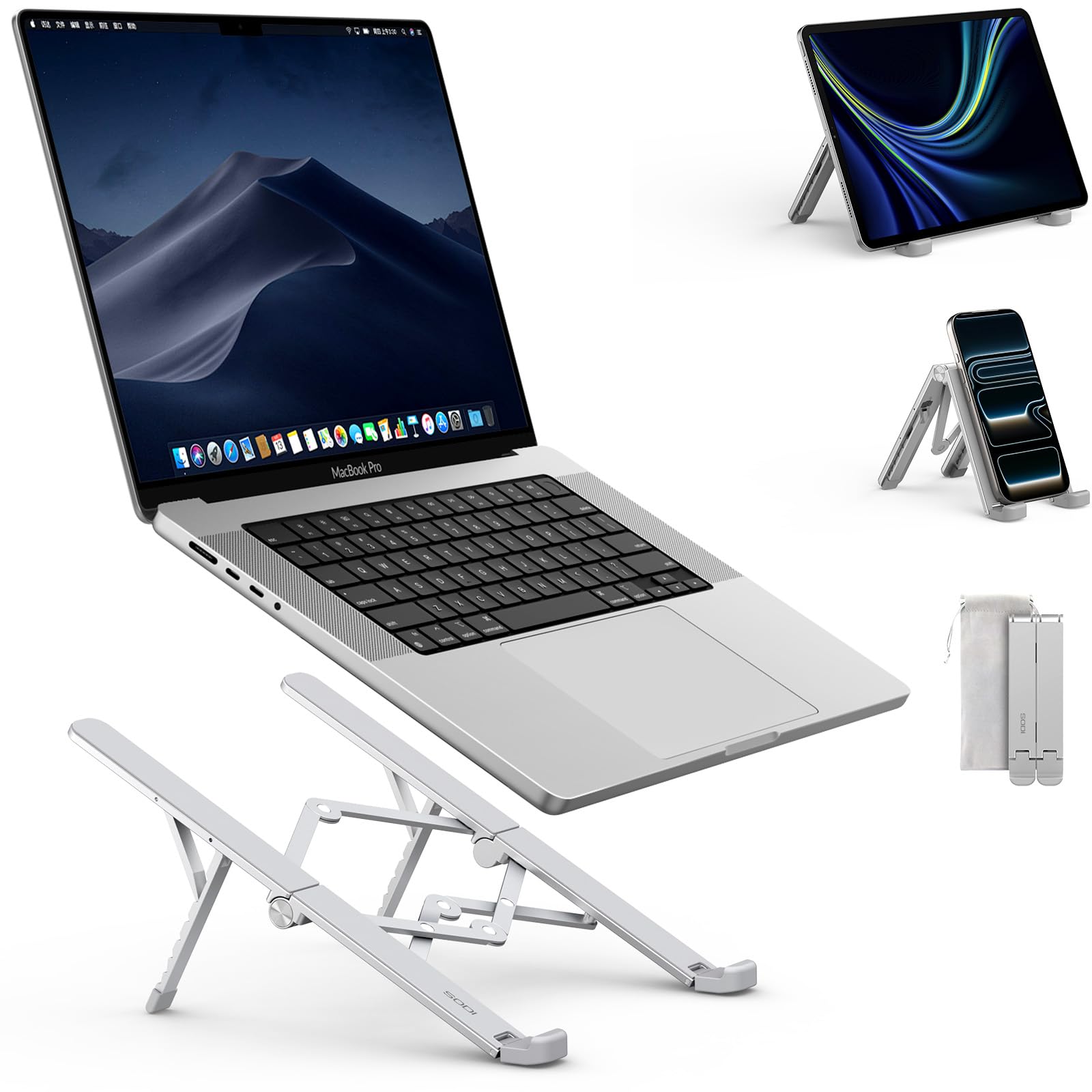 Amazon.co.jp: 【3-IN-1多機能】SODI ノートパソコンスタンド PC